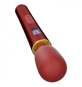 MizzZee - Heart Climax Display AV Wand (Chargeable - Red)